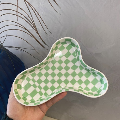 Cloud Plate Tray Ceramic Jewelry Organizer