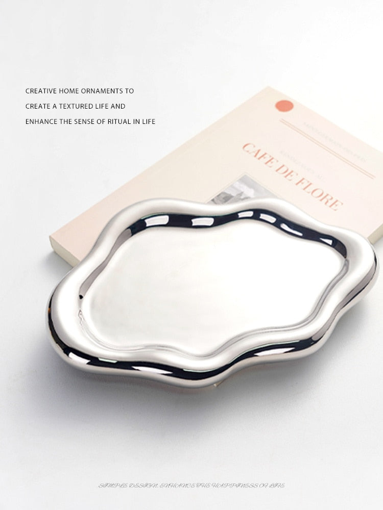 Light Luxury Cloud Tray Jewelry Organizer