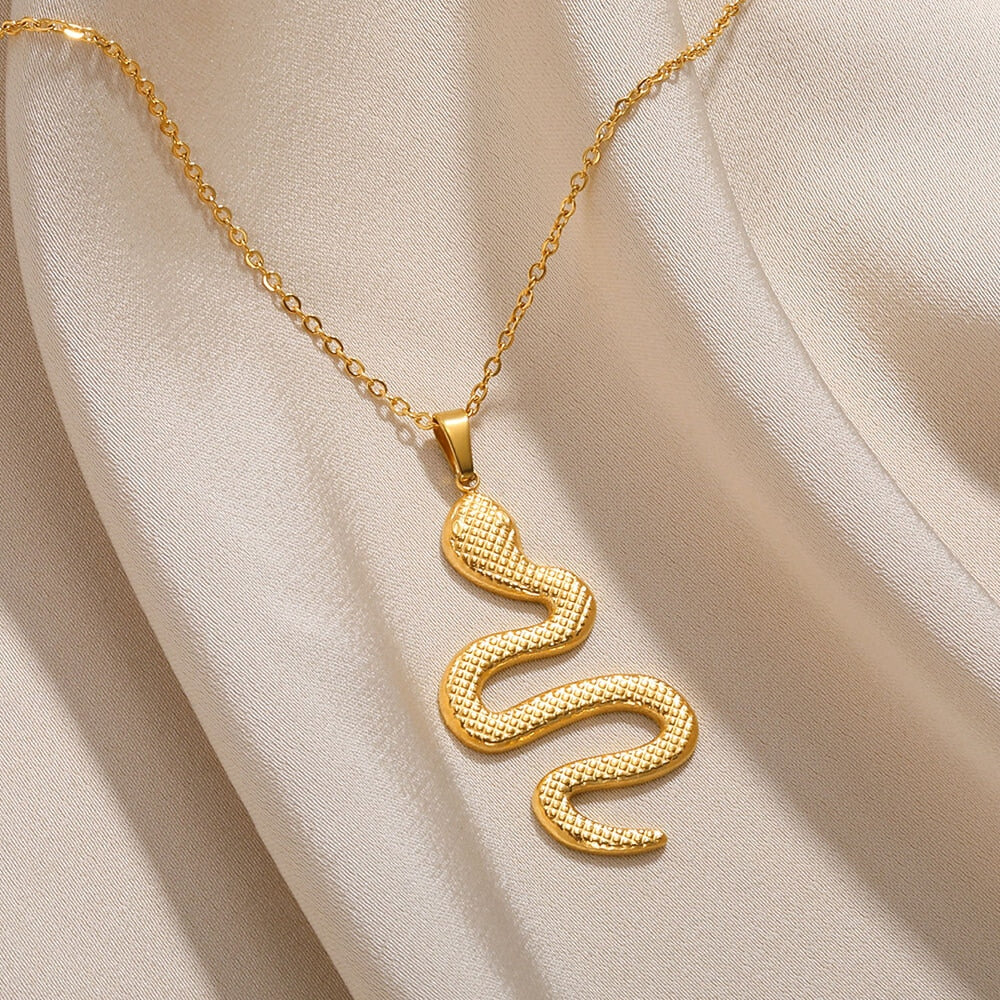 Stainless Steel Pendant Necklace For Women 18K Gold Color Chain Jewelry Fashion Cute Sun Round Necklaces Gift New Free Shipping
