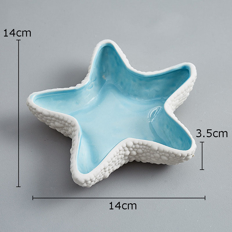 Starfish Shell Storage Jewelry Display