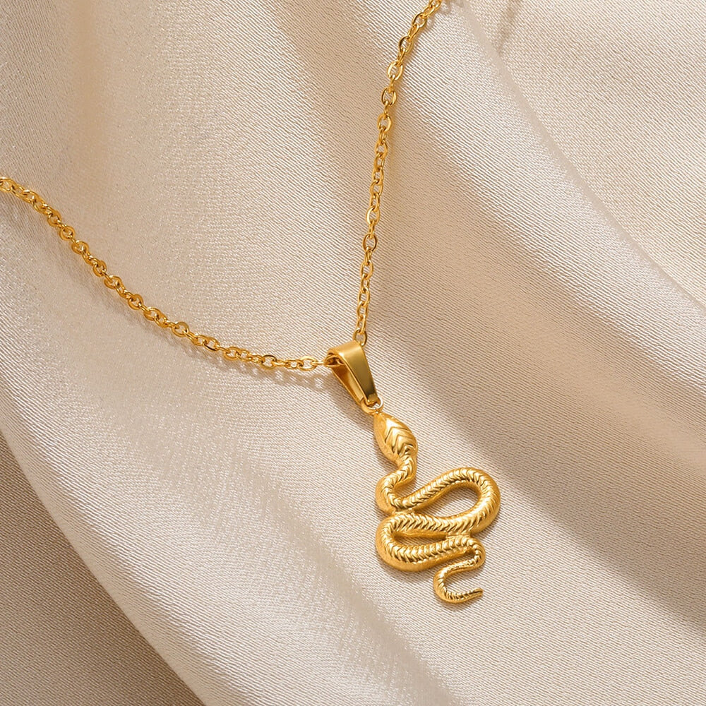 Stainless Steel Pendant Necklace For Women 18K Gold Color Chain Jewelry Fashion Cute Sun Round Necklaces Gift New Free Shipping