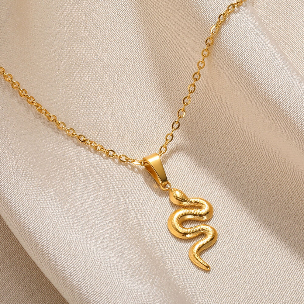 Stainless Steel Pendant Necklace For Women 18K Gold Color Chain Jewelry Fashion Cute Sun Round Necklaces Gift New Free Shipping