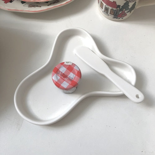 Cloud Plate Tray Ceramic Jewelry Organizer