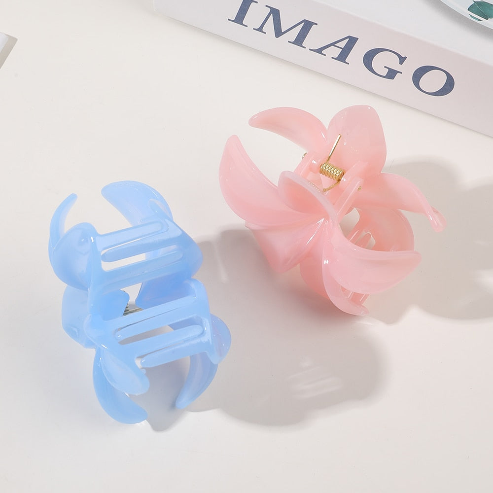 Matte Flower Clips