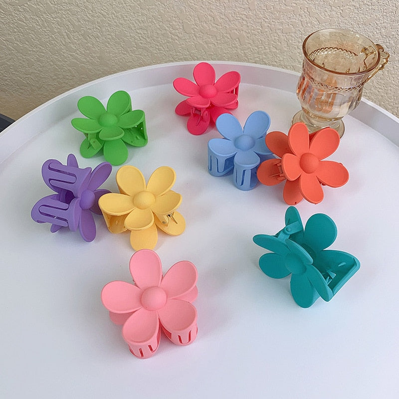 Summer Colorful Flower Hair Clips