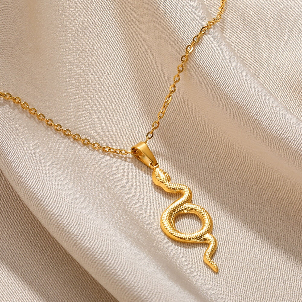 Stainless Steel Pendant Necklace For Women 18K Gold Color Chain Jewelry Fashion Cute Sun Round Necklaces Gift New Free Shipping