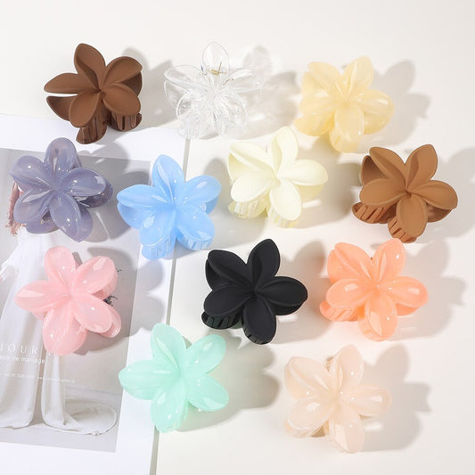 Matte Flower Clips